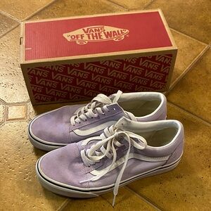 Vans Old Skool Color Theory Purple Heath - Women’s Size 10